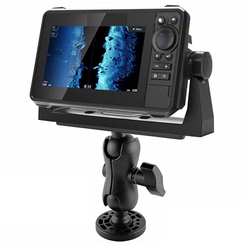 Fish Finder Case - Barco marinho Fishfinder Suporte, 360 Graus